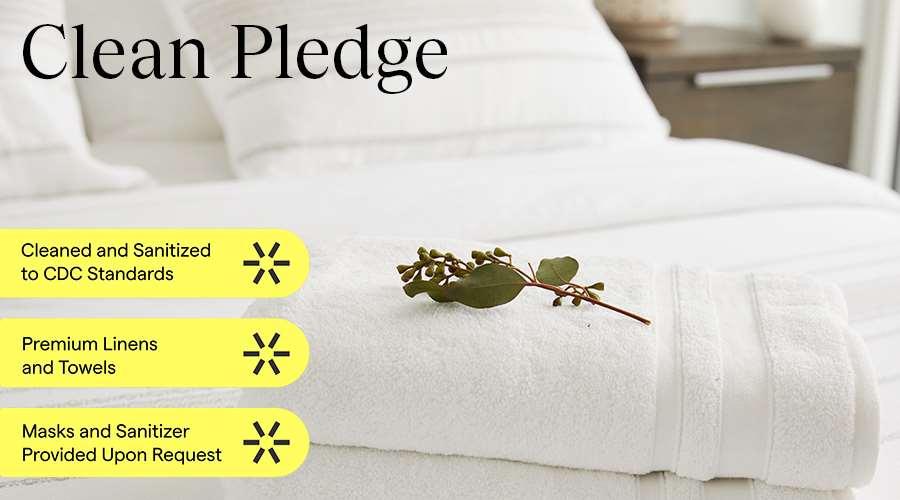 Sentral Michigan Avenue Aparthotel Chicago Facilități foto The Clean Pledge