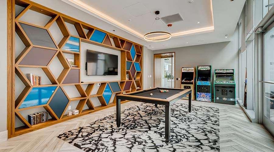 Sentral Michigan Avenue Aparthotel Chicago Facilități foto The game room